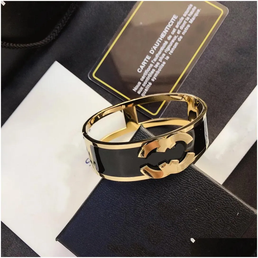 hot brand gold bangle famous designer bracelet fashion circle couple love bracelet luxury jewelry party birthday accessories gift box classic