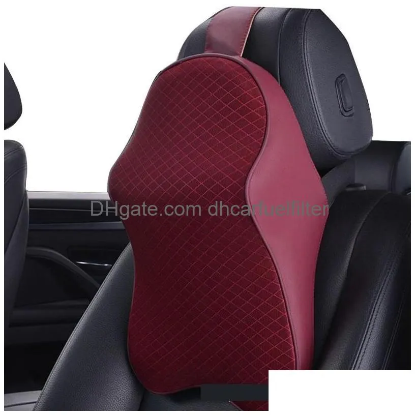 seat cushions car headrest head pillow waist neck upholstery memory cotton drop delivery otfsq