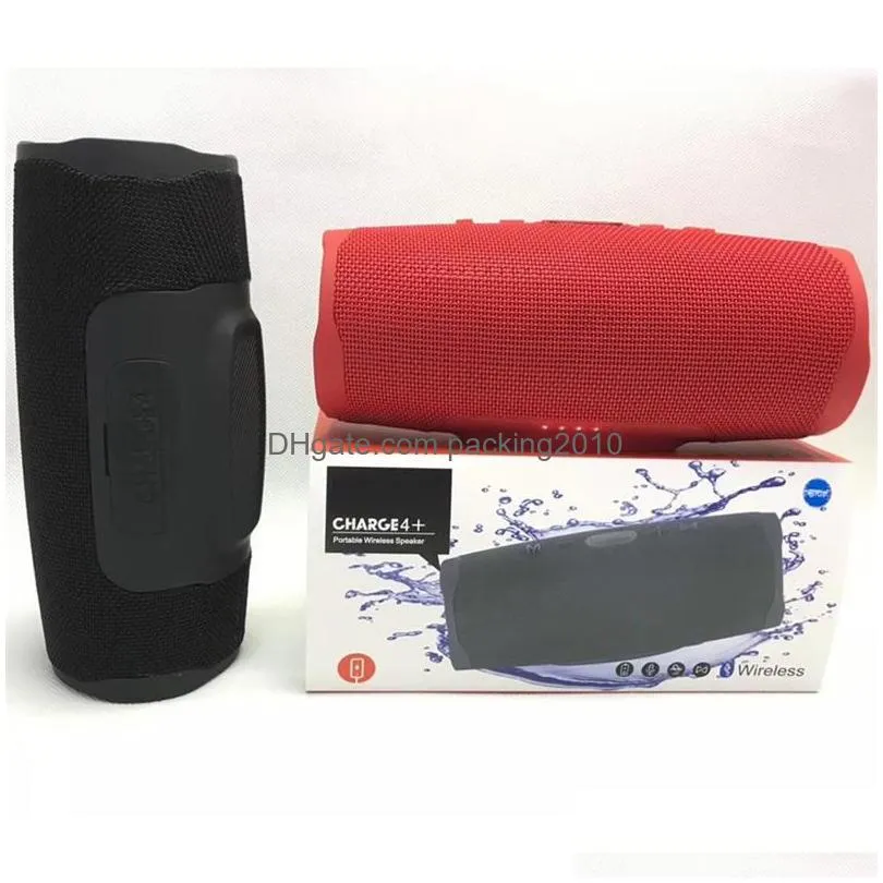 Portable Speakers  4Add 4 Plus Bluetooth Speaker Subwoofer Wireless Deep Stereo Portable With Retail Package Drop Delivery Ele Dhbcg