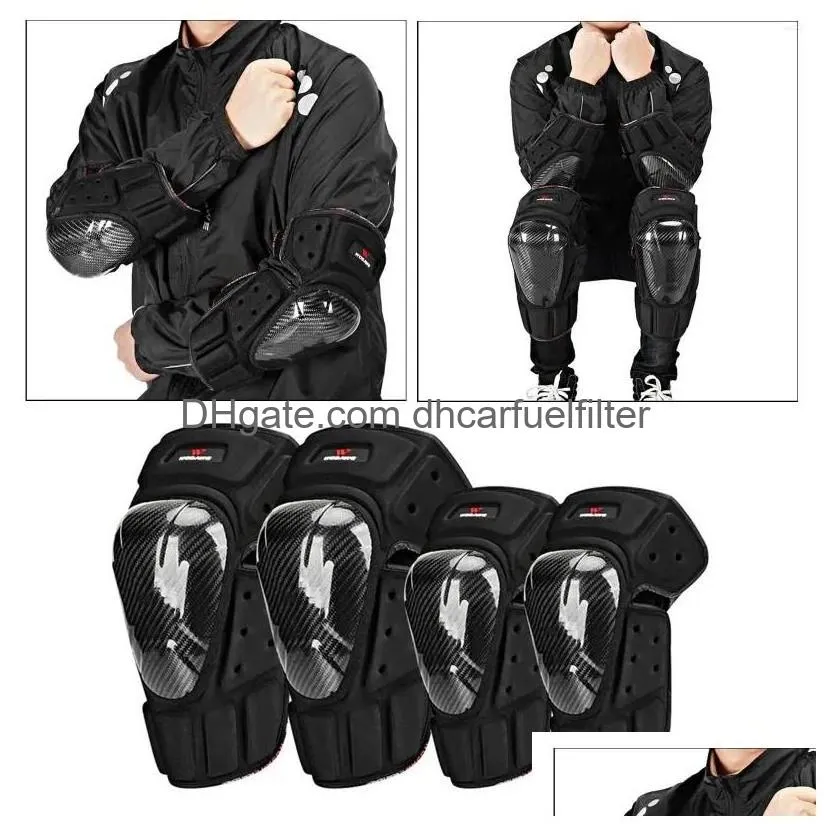 motorcycle armor elbow knee pads protector bike racing protective gear protection drop delivery automobiles motorcycles accessories