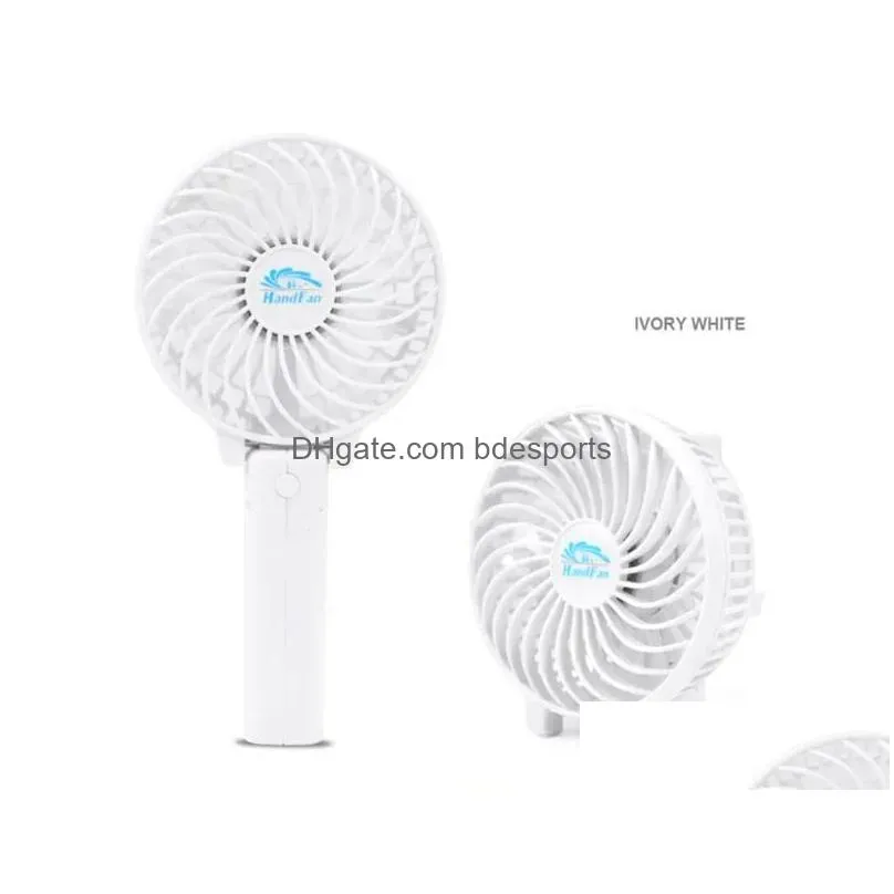 Arts And Crafts Rechargeable Usb Mini Portable Foldable Electric Desk Hand Held Pocket Fan Makes You Have Cool Summer Drop Delivery Ho Dhvuk