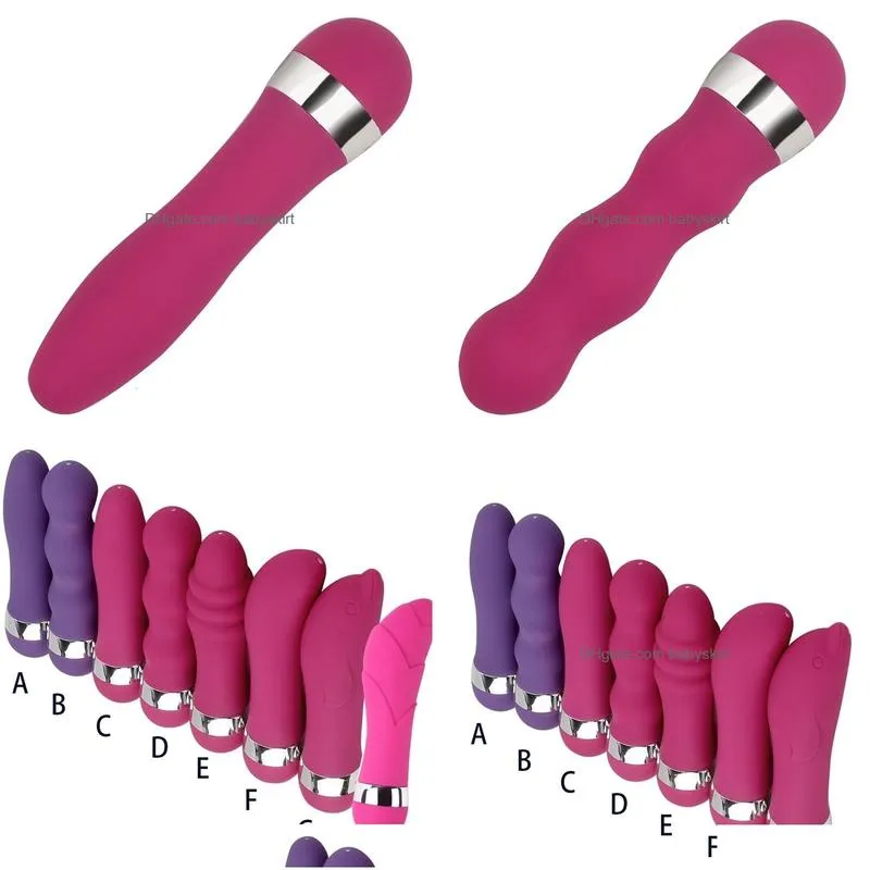 Leg Massagers Masrs Adt Products 6 Small King Kong Vibrator Mini Av Mas Stick Womens Appliances Drop Delivery Health Beauty Massage Dh5C6