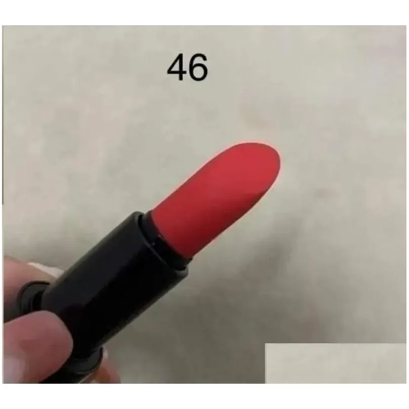 brand lip makeup satin lipstick matte lipstick 3.5g rouge a levres mat r with orange gift bag