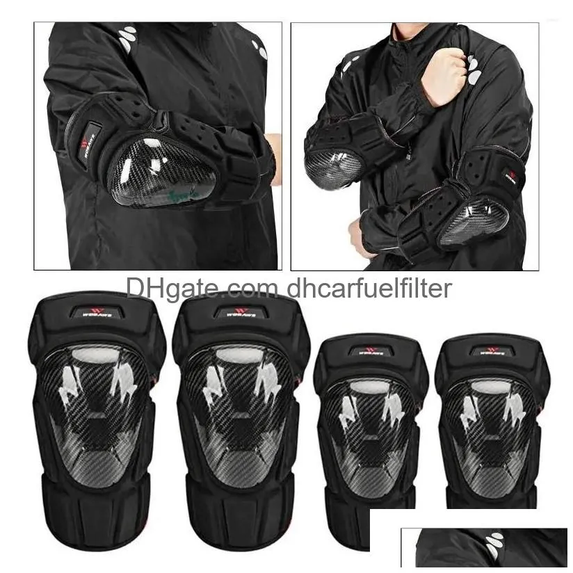 motorcycle armor elbow knee pads protector bike racing protective gear protection drop delivery automobiles motorcycles accessories