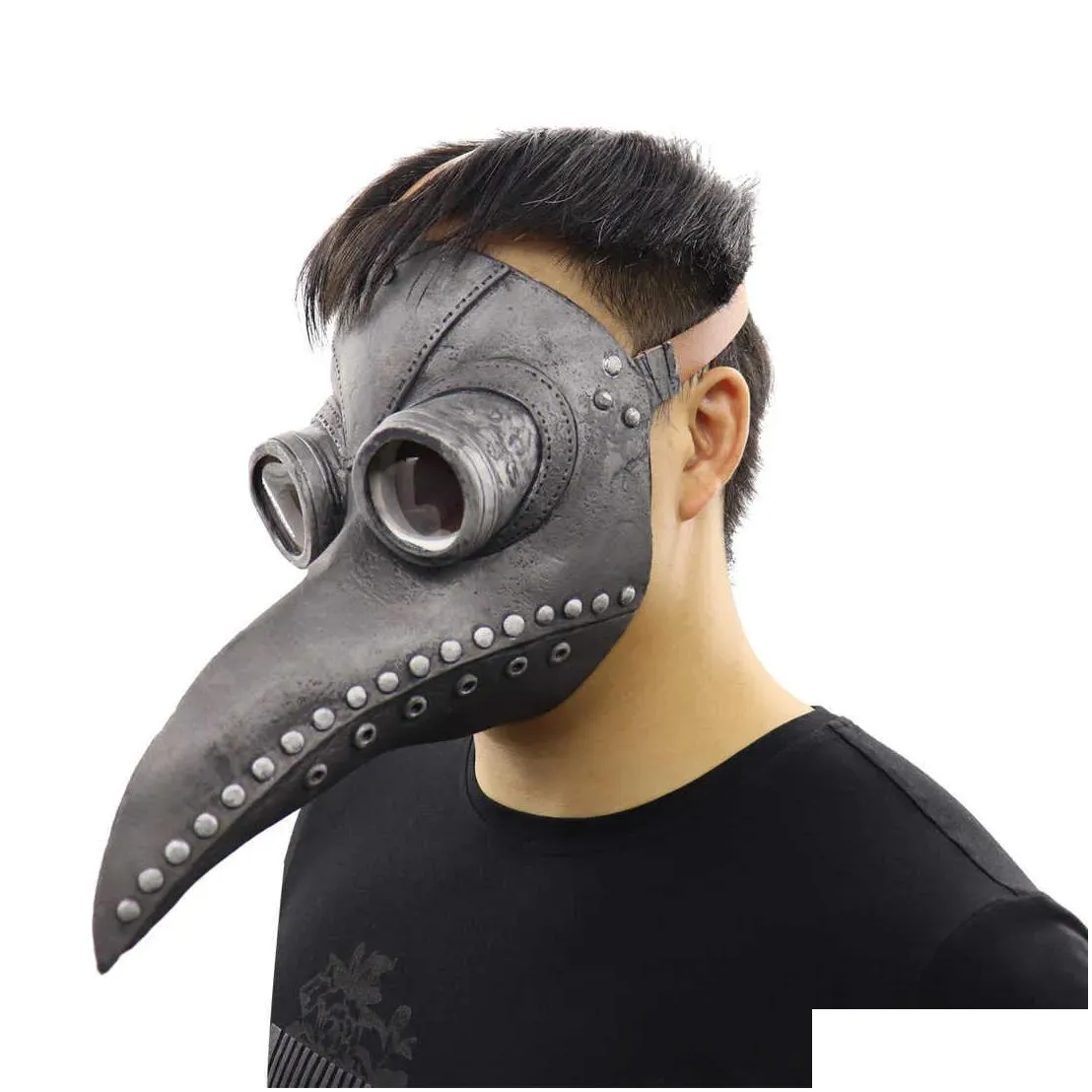 halloween plague beak mask steampunk tor fashion cosplay anime for men anti dust face x0803