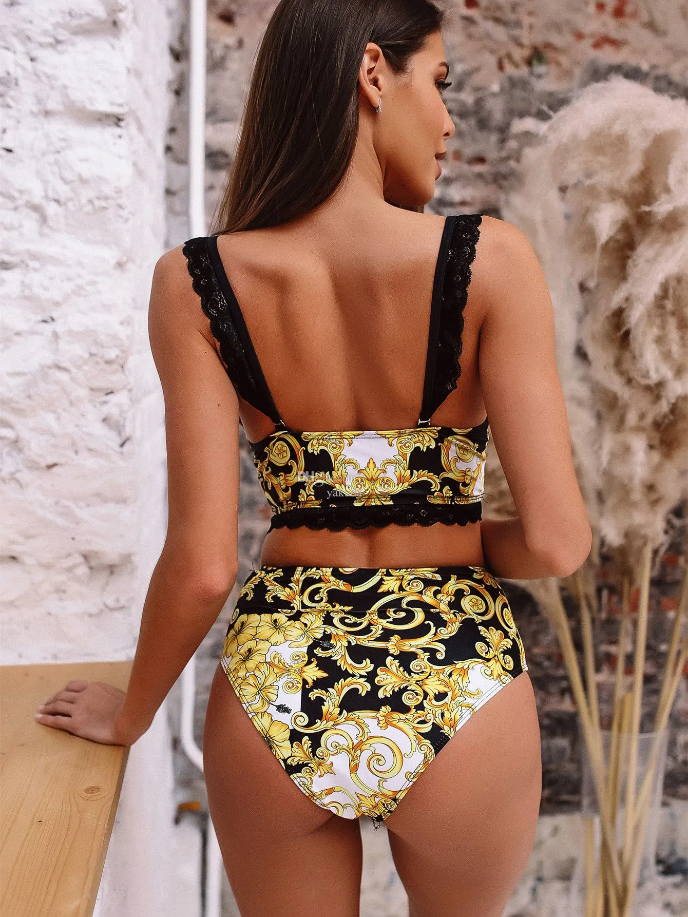 Swim Wear 2024 Y Beach Swimsuits Bikinis Cute Bathing Suits Shop Store Swimwear For Women Swimsuit European And American Split Drop De Ot9Sf