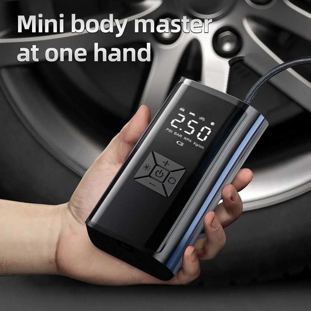 DHgate Portable Car Tire Inflator with Pressure Gauge Phone Charger Quick Inflation for Cars Bikes and Motorcycles Automobiles Motorcycles