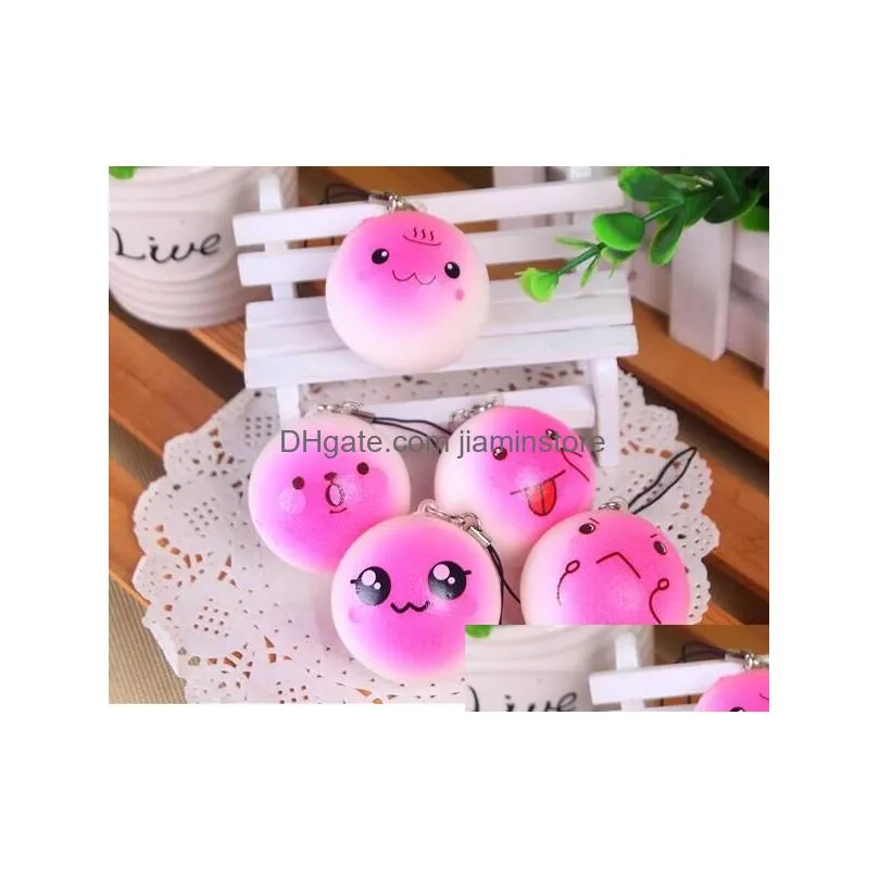 Squishy Key Rings Schlüsselringe 3d Kawaii Squishy Squishies Panda Für Keys Telefone ...