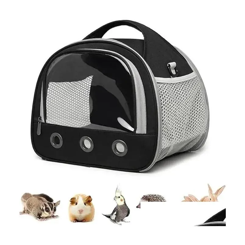 Portable Small small animal pet carrier Bag for Cats Hamsters Hedgehogs Parrots Rats and Other Animals Convenient and Durable Pet Cage for Guinea Pigs and More