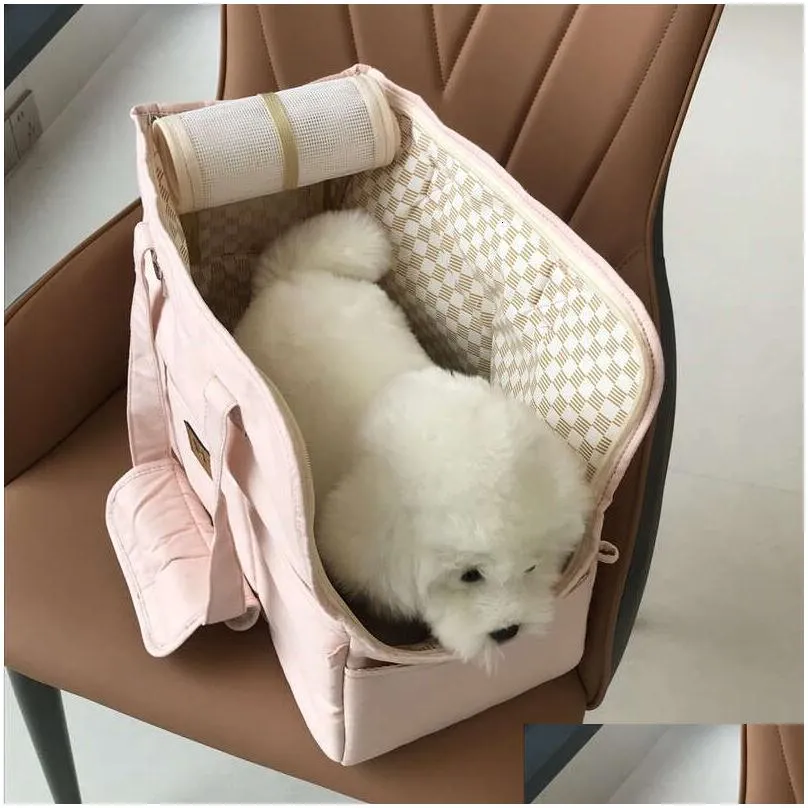 Teacup Chihuahua Chihuahua Dog Bag RIO Dog Bag Carrier Dark Sand