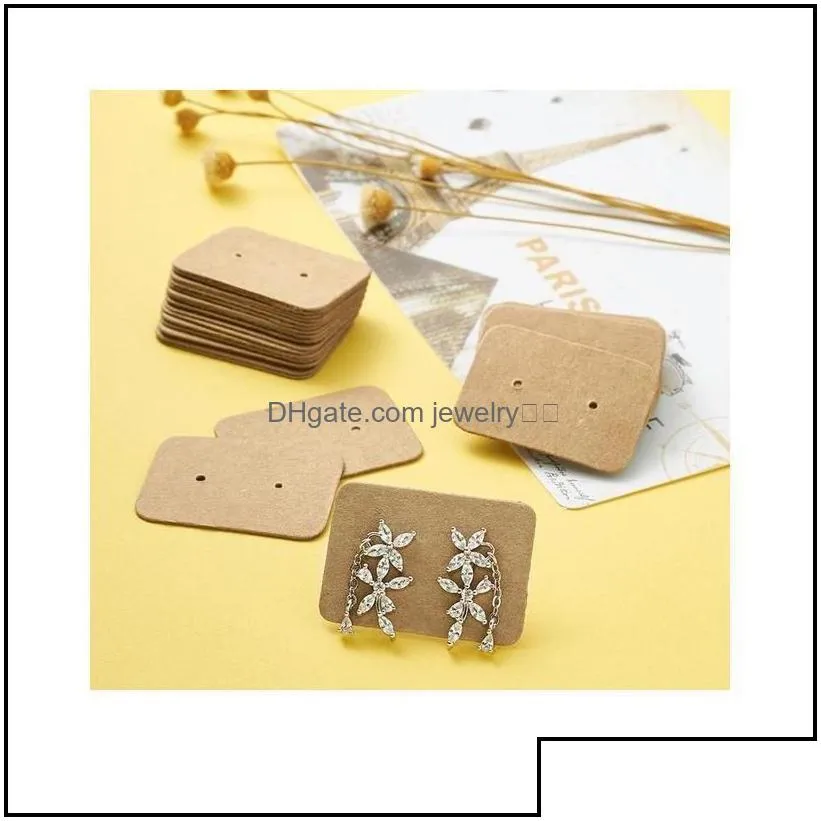 DHgate.com:400Pcs Kraft Cardstock Price Tags with String, Black and ...