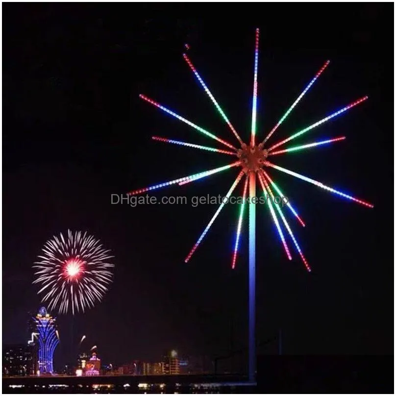 DHgate.com:Outdoor Garden LED Fireworks Light - 20 Colorful Changing ...