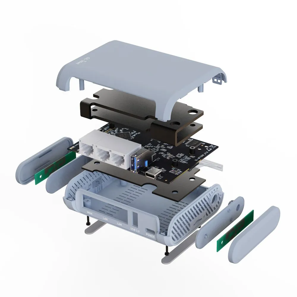 DHgate.com:Gl.inet Beryl MT1300 Gigabit Dual-Band Travel Router ...