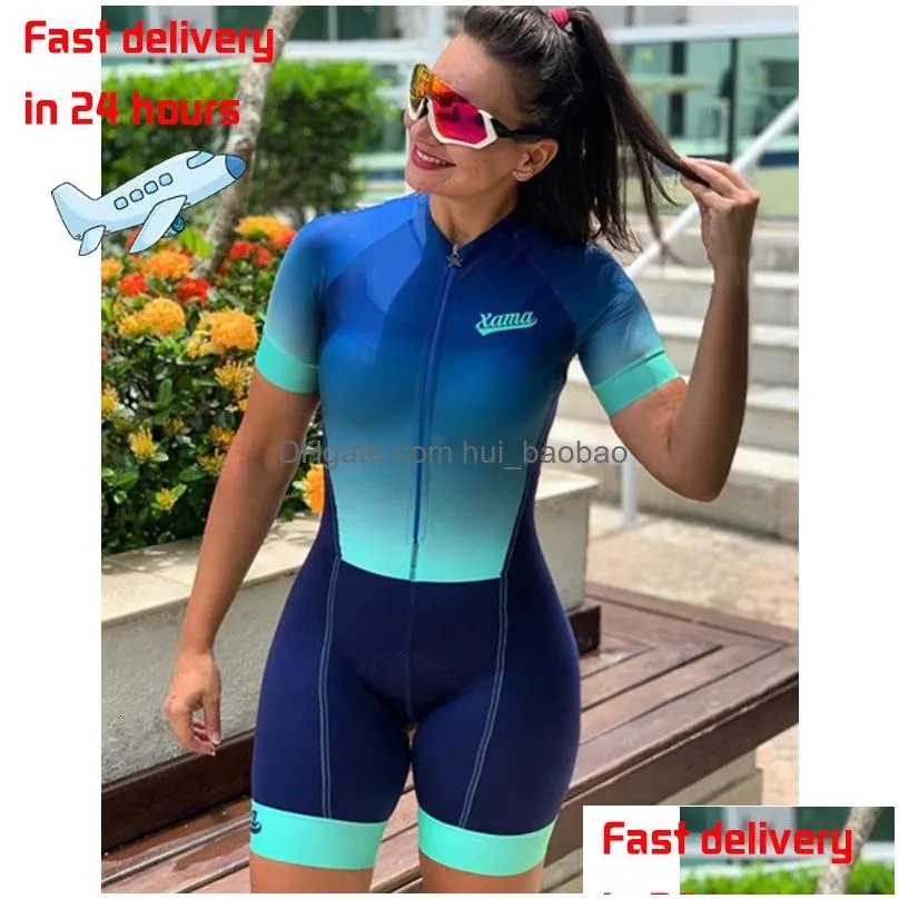 cycling jersey sets xama pro low price womens profession triathlon suit clothes biking skinsuits coupa de ciclismo rompers jumpsuit 20d kits