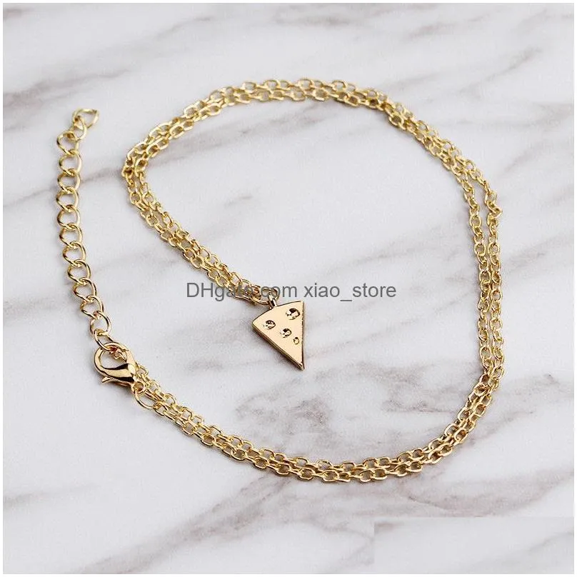 ingenious gold milk curd designer necklace silver pendant woman alloy necklaces pendants with chain for women fashion jewelry short chokers accessories