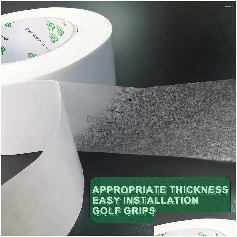 golf training aids double sided grip tape club repair wrap installation resists wrinkling adhesive strip putter