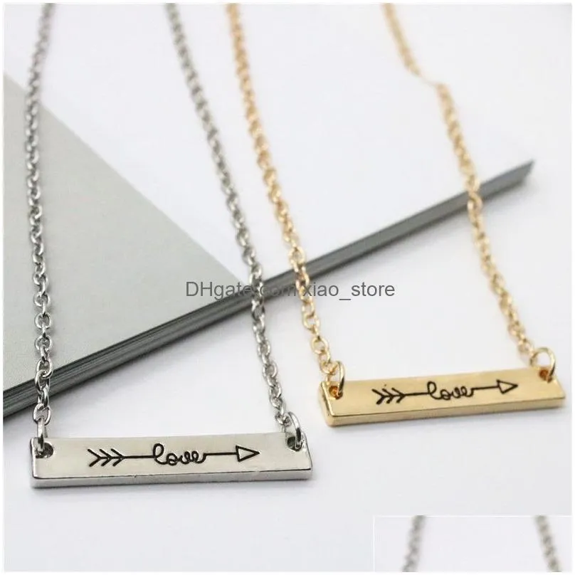 couples love letters pendants designer necklace for woman man gold silver plated alloy link chain choker womens mens pendant necklaces lovers jewelry friend