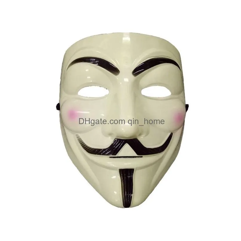 v party masks for vendetta mask anonymous guy fawkes fancy adult costume accessory party cosplay halloween masks