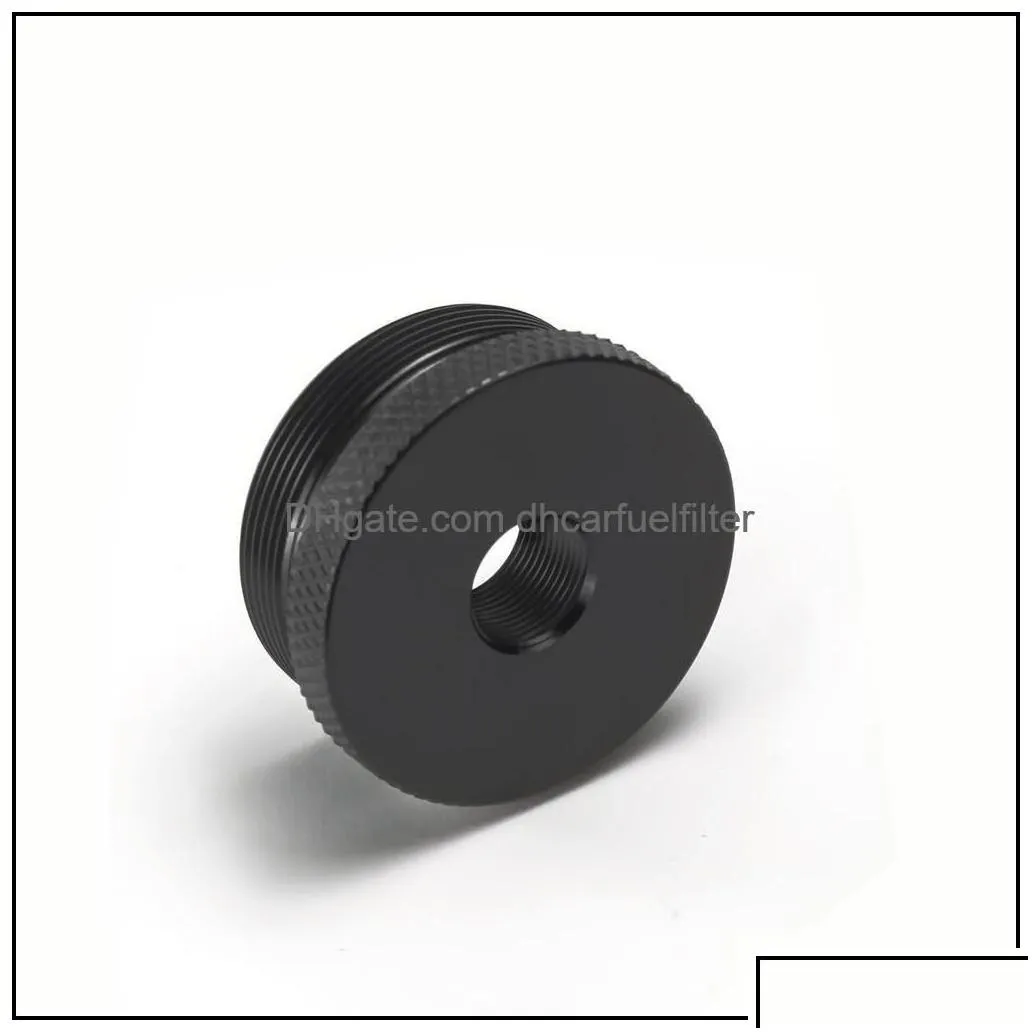 fittings fittings 1/2x28 5/8x24 sealed solid end cap stopper replacement for 1.7od 10l aluminum cleaning tube filter automobiles motor