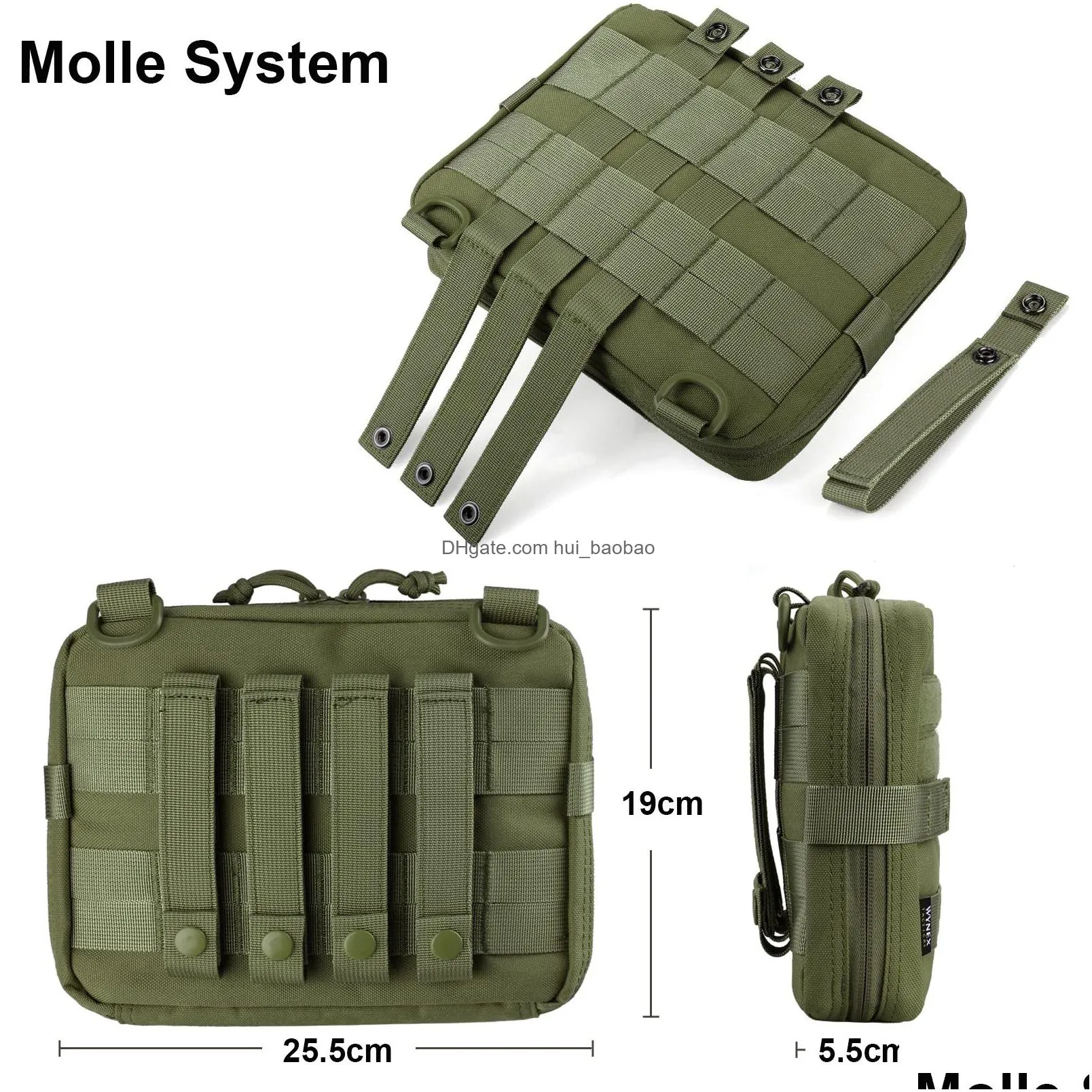 bags outdoor bags tactical molle pouch military edc emt first aid bag emergency pack 1000d nylon hunting hiking belt waterproof 221027