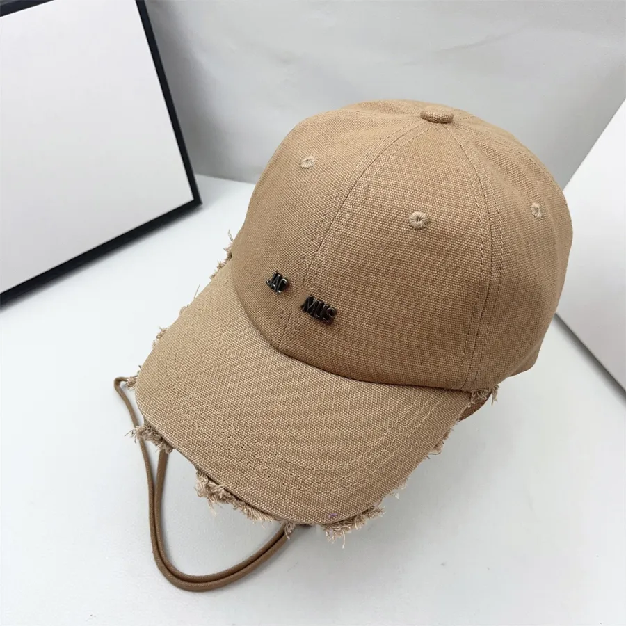 Luxury Baseball Hat Designer Hat Casual Luxury Neutral Solid Color Fit Canvas Men's Fashion Sunshine Men's and Women's Hat