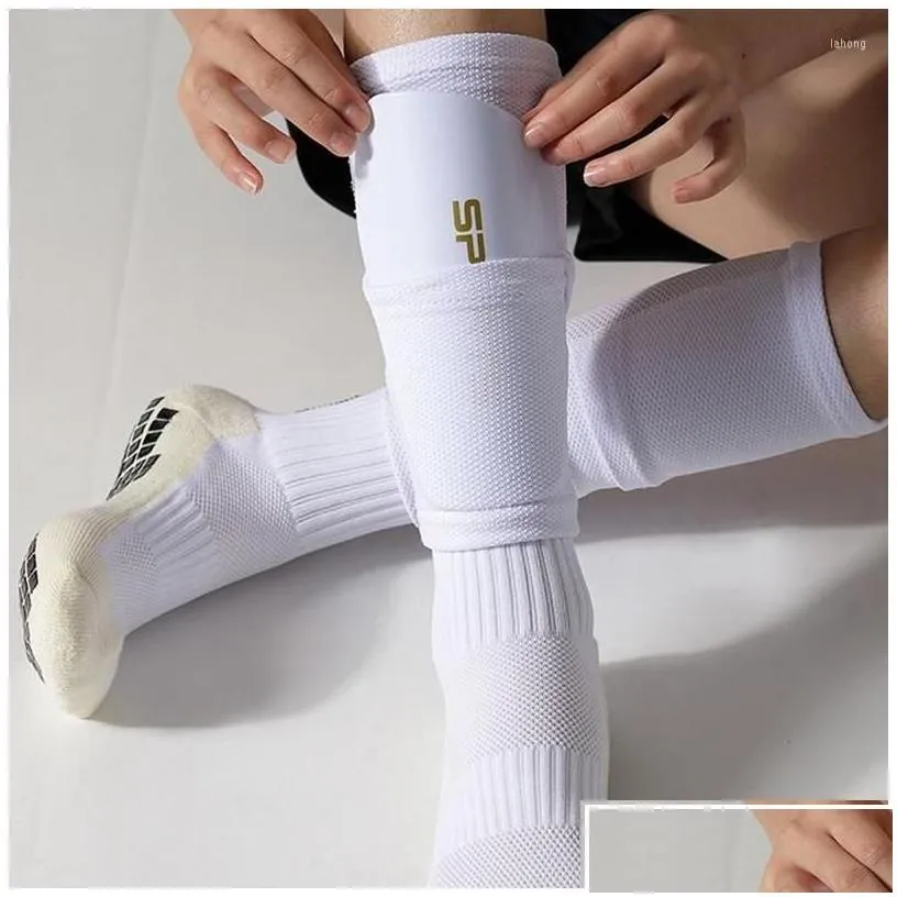elbow knee pads knee pads 1 kits football shin guard adts kids socks with pocket professional soccer leg er sleeves protective gear