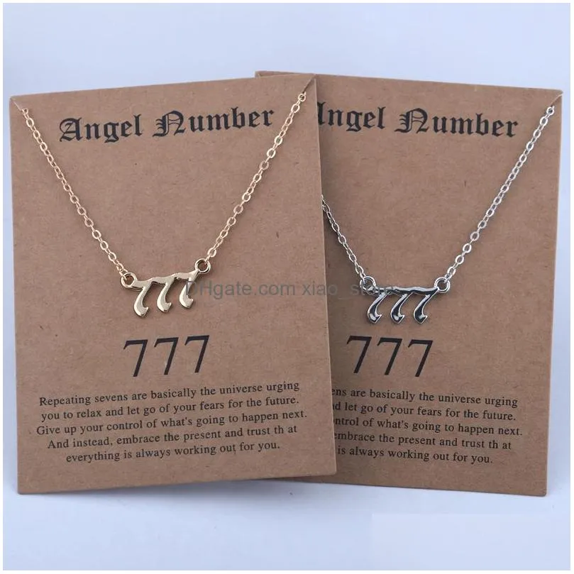 vintage 123456789 number pendant gold necklace designer for woman man jewelry alloy south american womens choker silver stainless steel chain necklaces with