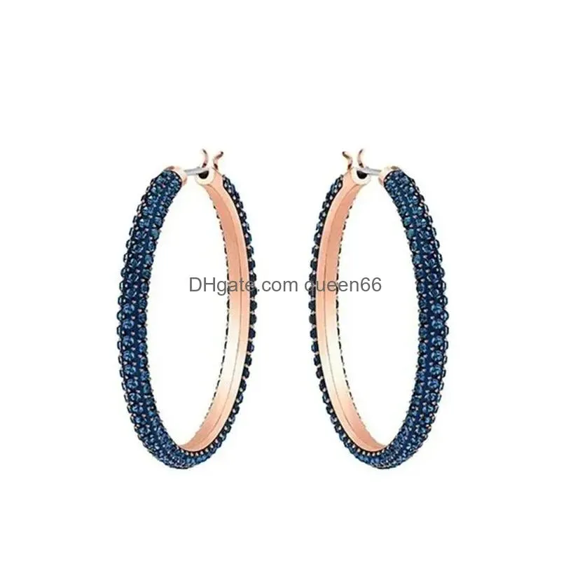 Bracelet & Necklace Sets Gema Original Fine Jewelry Set Charm Evil Eye Necklace Womens Ring Bracelet Earrings Party Favors With Logo Dhs9B