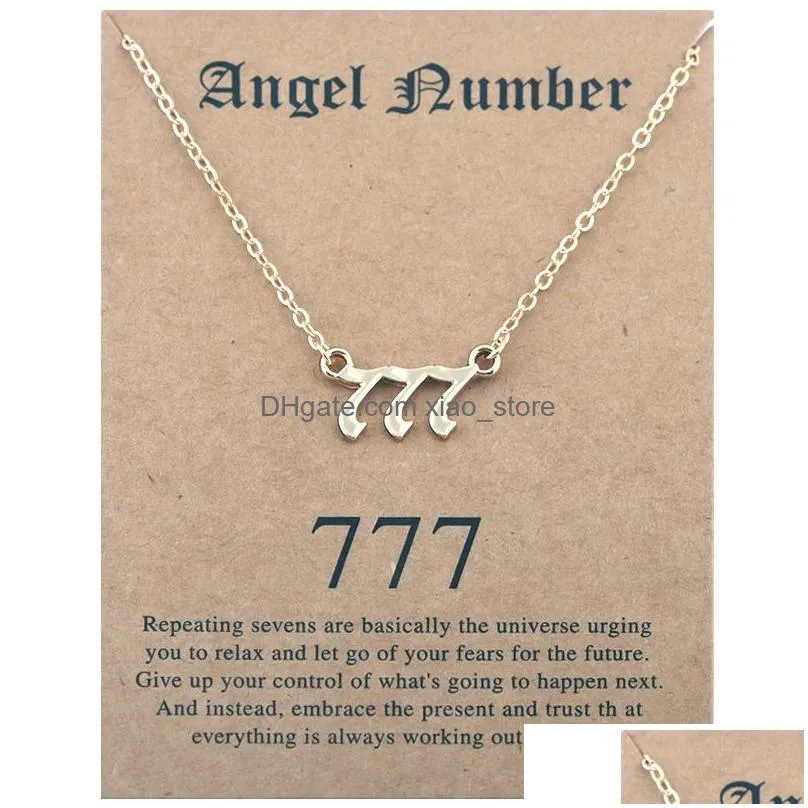 vintage 123456789 number pendant gold necklace designer for woman man jewelry alloy south american womens choker silver stainless steel chain necklaces with