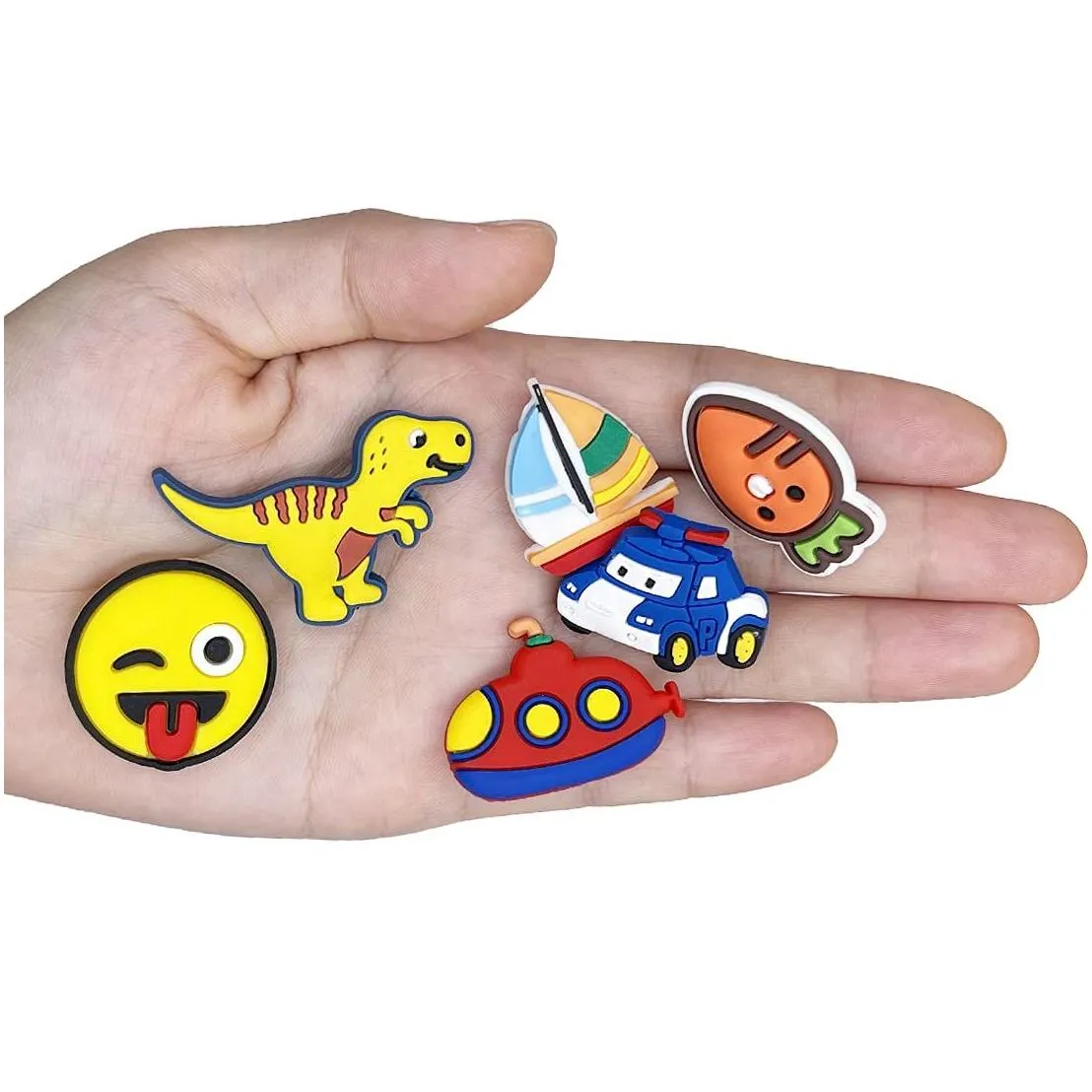 shoe parts accessories charms for kids cute different decoration party gifts boy and girl drop delivery series randomly