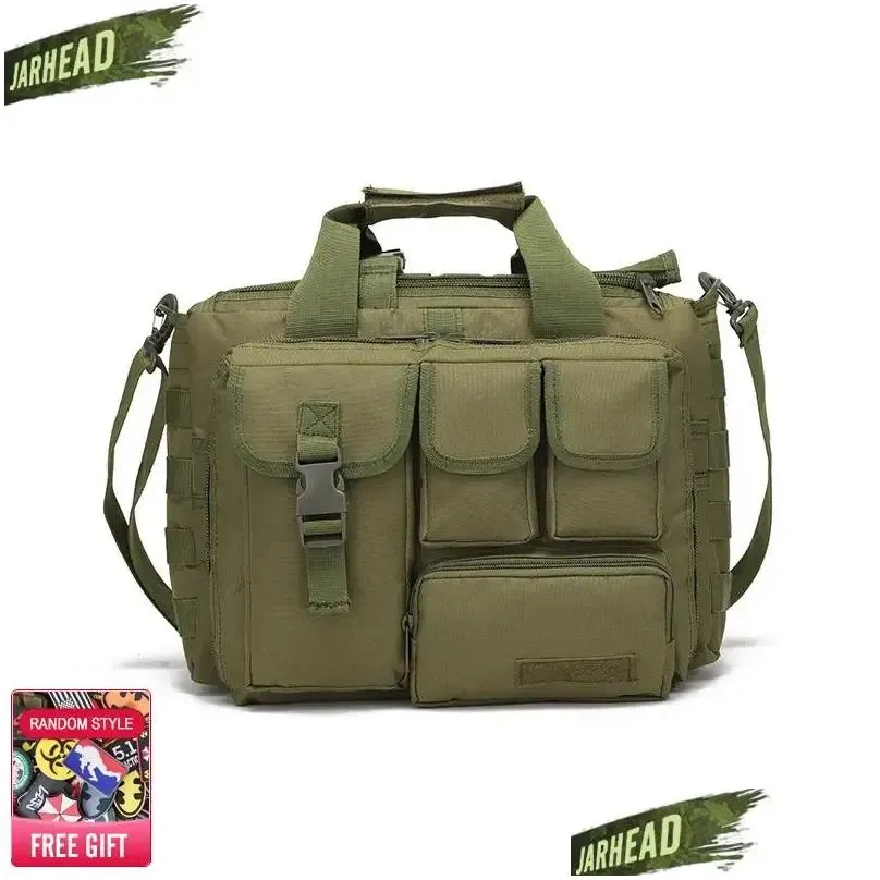 backpack outdoor men tactical messenger bag sling shoulder laptop bag waterproof portable army oulder bag military tactic briefcase