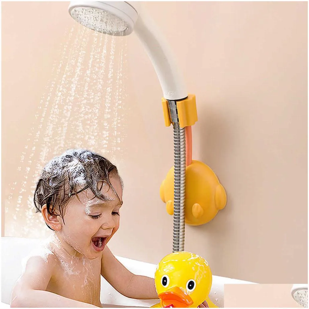 Storage Bags New Storage Bags 360 Shower Adjustable Hand Holder Suction Cup Rail Head Bathroom Bracket 2 Drop Delivery Home Garden Hou Dhoru