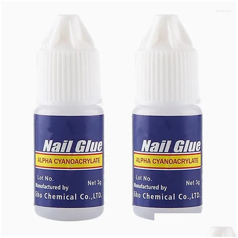 nail gel 4pc/pack glue for stick drill colle perruque pour faux ongle nagellijm pegamento de unas postizas nagel kleber