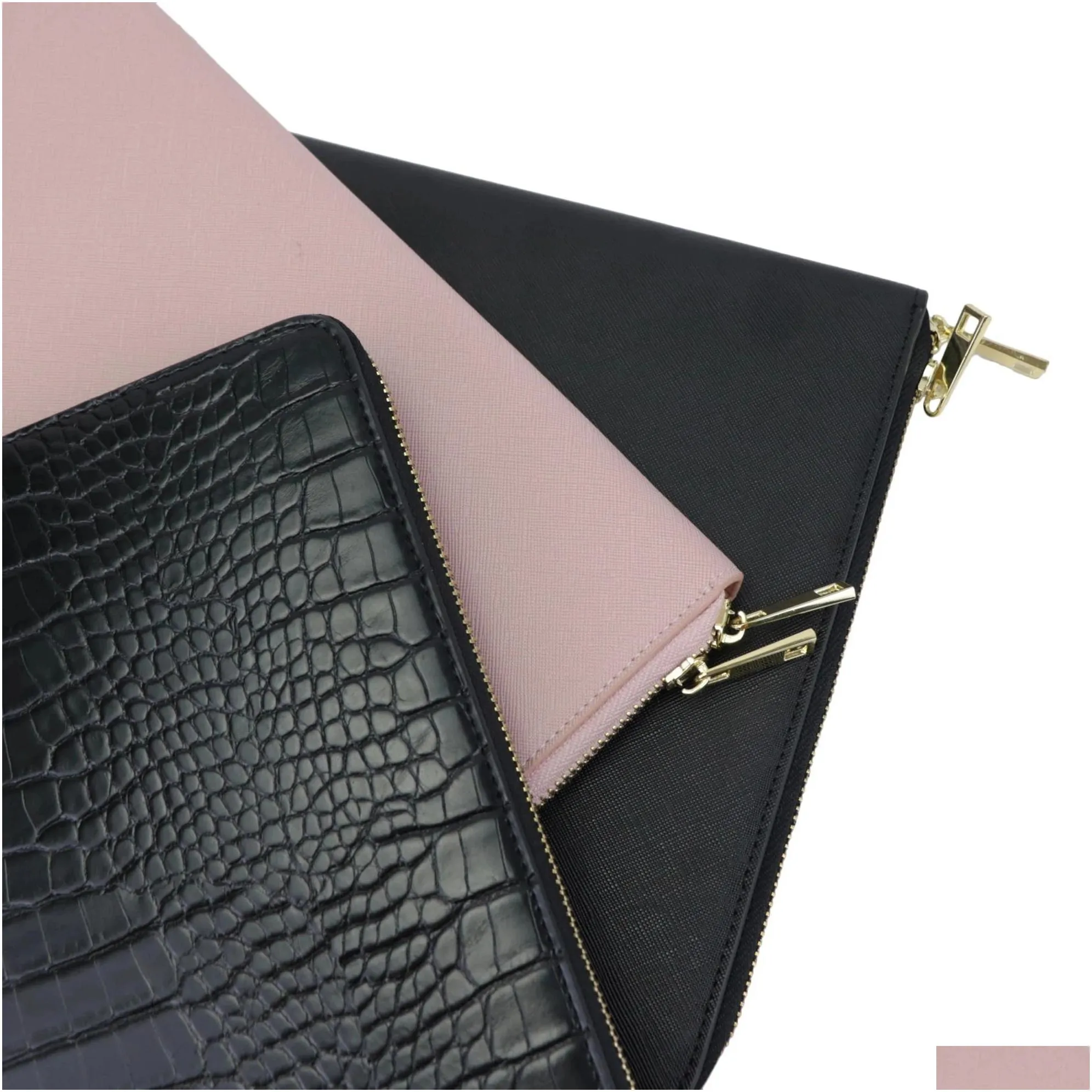 backpack free customized saffiano pu leather laptop bag for macbook 13inch computer sleeve case crocodile pattern briefcase travel