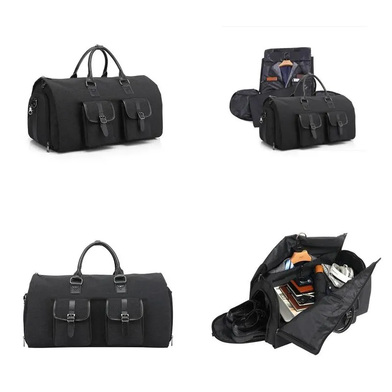 backpack folding suit bag business garment suitcase pack foldable travel bag for men laptop tote handbags carry on luggage duffle bag
