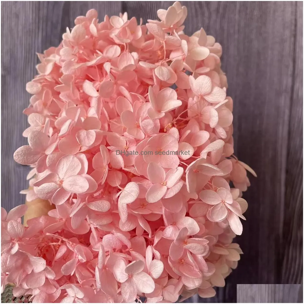 Dried Flowers 20G/34Cm Floral Petals Decorative And Protective Natural Wood Embroidered Flower Heads Eternal Large Leaf Drop Delivery Dhcll