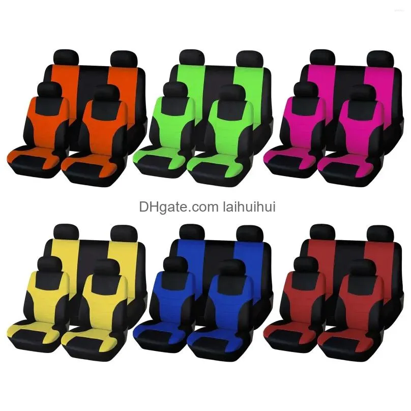 car seat covers 8pcs comfortable fashion protectors for all seasons auto parts