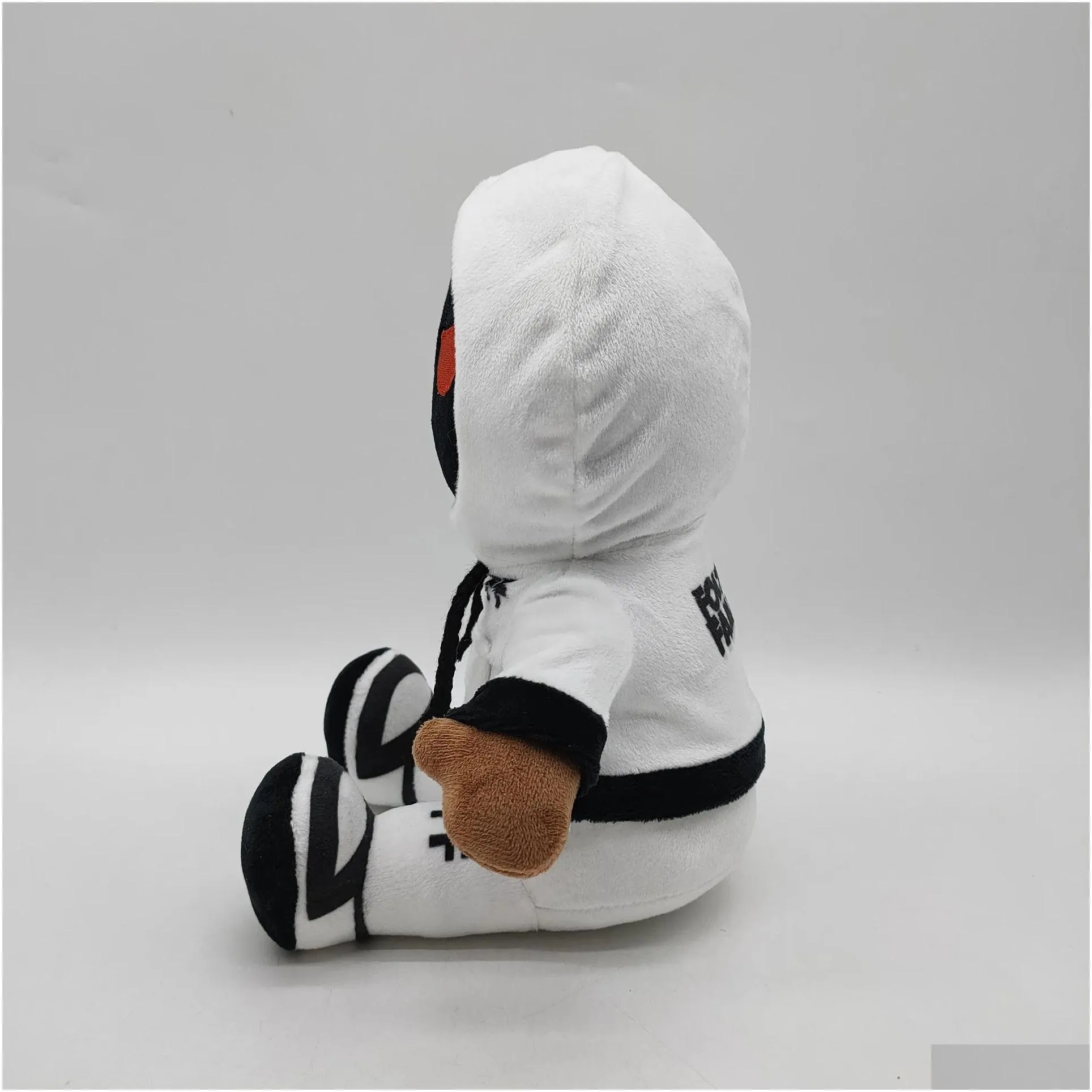 2024 yortoob foltyn family plush toy black-faced mystery man in a hoodie gift or home decorations