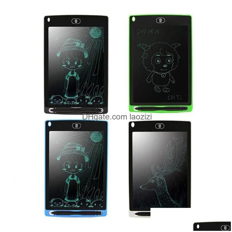 6.5 inches lcd writing tablet super bright electronic writing doodle pad home office school drawing board