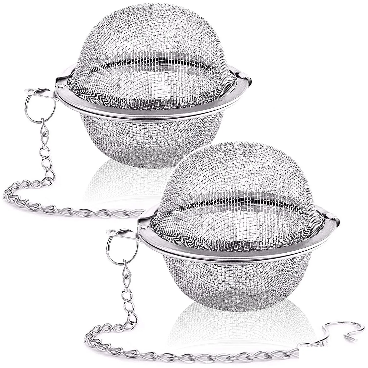 good stainless steel tea infuser sphere locking spice tea ball strainer mesh infuser tea filter strainers kitchen accessories