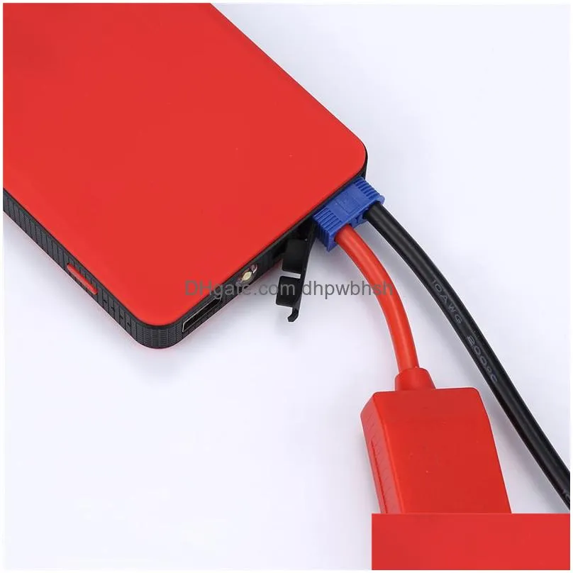 20000mah car jump starter ultra-thin emergency starting power supply for motorcycle mobile phone computer digital charging 12v device