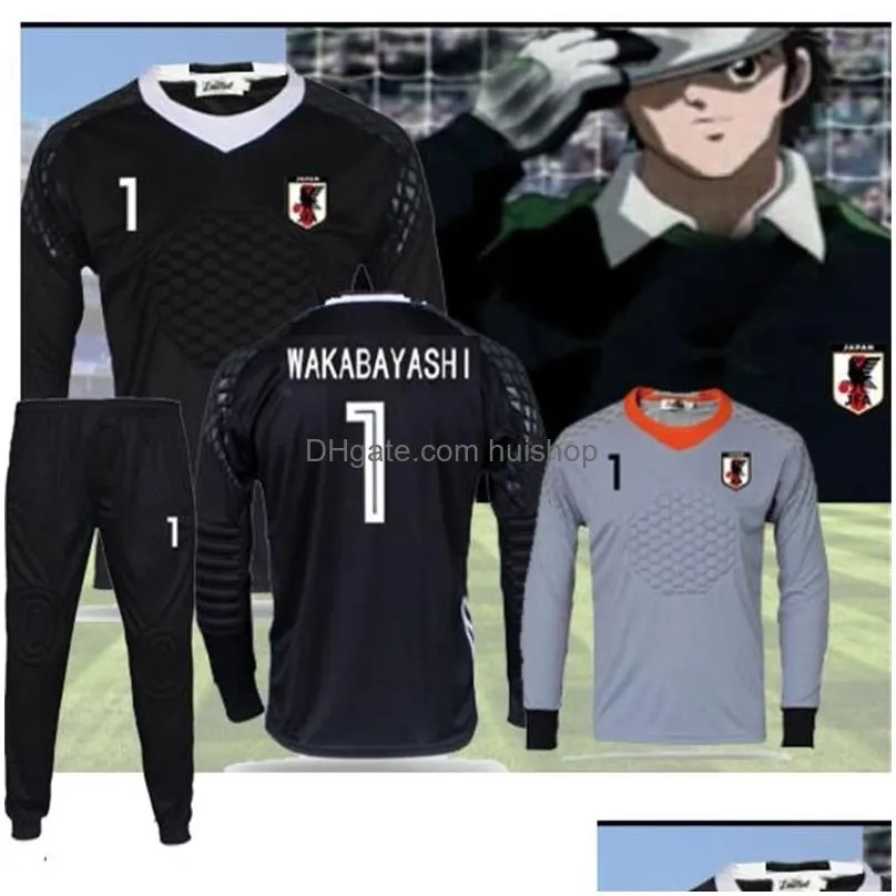 camisetas captain tsubasa football soccer jerseysoliver atom maillots de foot goalkeeper wakabayashi aton cosplay uniform