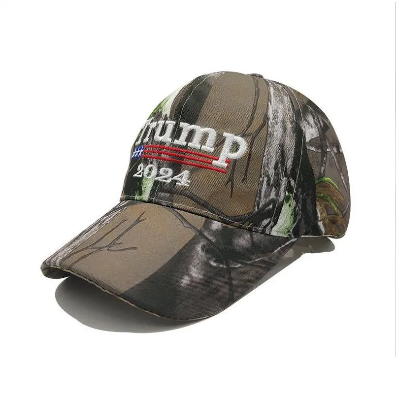 2024 donald trump cap embroidered baseball hat presidential election sport hats adjustable sunhat adults men women universal