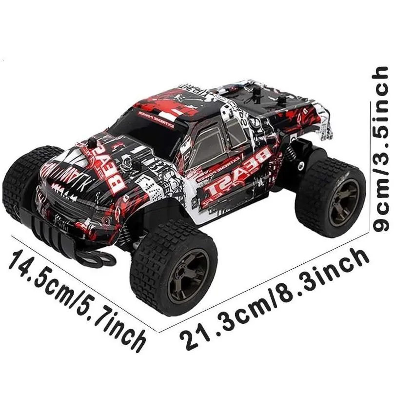 Electricrc Car Rc Monster Truck High Speed Offroad Cler Drift Radio Controlled By 120 Scale Rally Remote Control Kid Toys For Boys Dr Dhvib