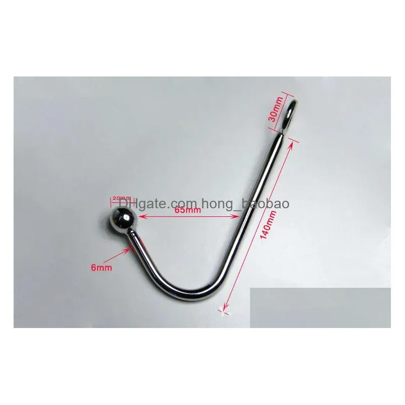 Other Health Care Items Anal Hook Bdsm Butt Plug Men Women Adt Toys Restraints Body Harness Chastity Device Cock Ring Ball Gag A0267 Dhfb6