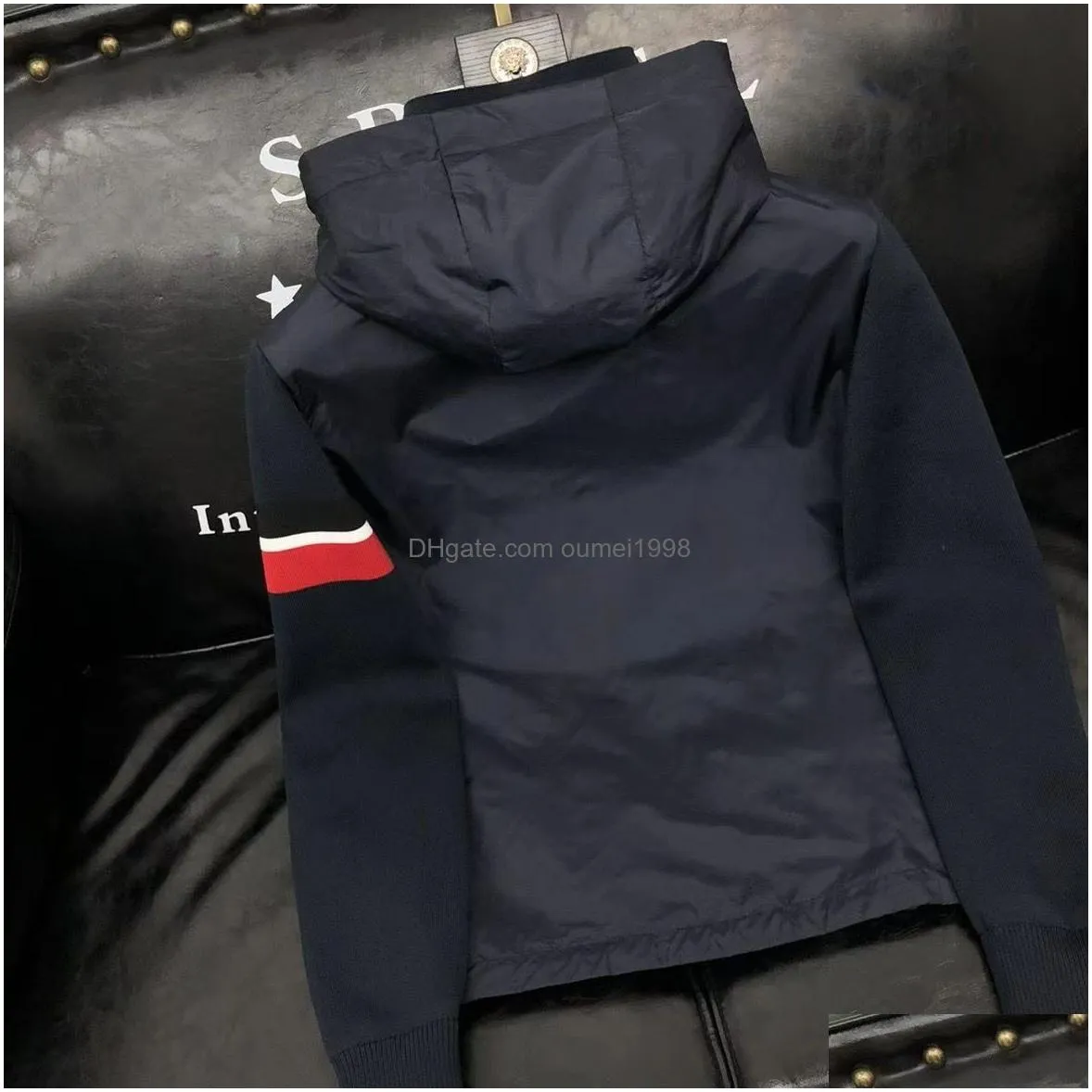 Men`S Jackets Windbreaker Jacket Coat Man Coats Designer Budge Outwears Hooded Jackets Streetwear Tops Drop Delivery Apparel Men`S Clo Dhfob