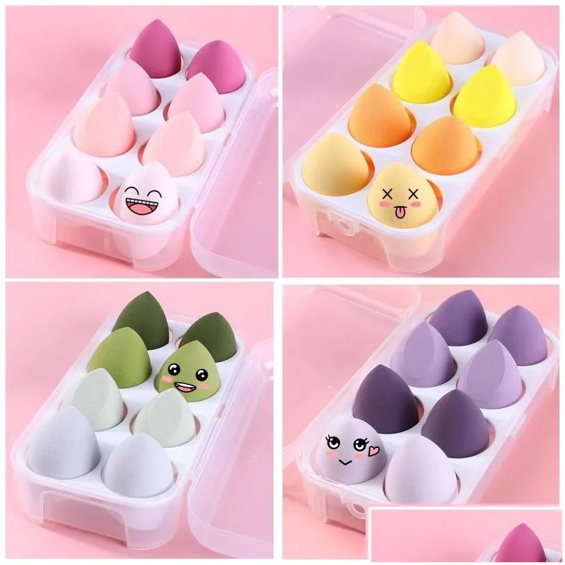 other health beauty items sponges egg super soft makeup tools no eat powder dry and wet air cushion puff make up eggs cut ball packi