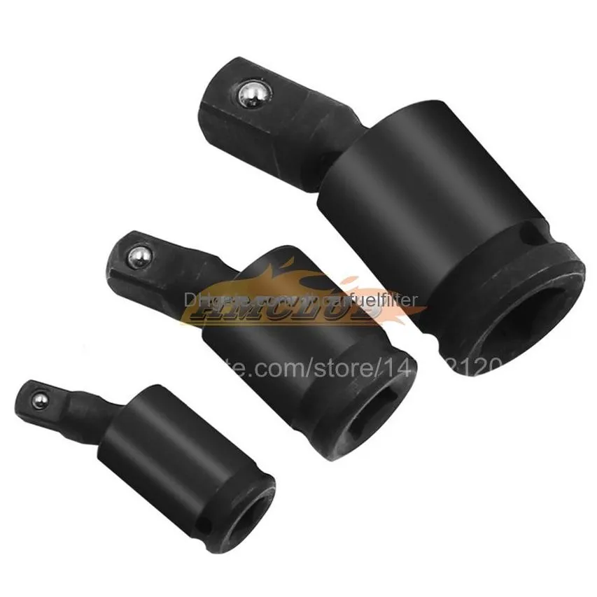 hand tools 360 degree swivel knuckle joint air impact wobble socket adapter hand tool 1/2 3/8 1/4 1186hmclub