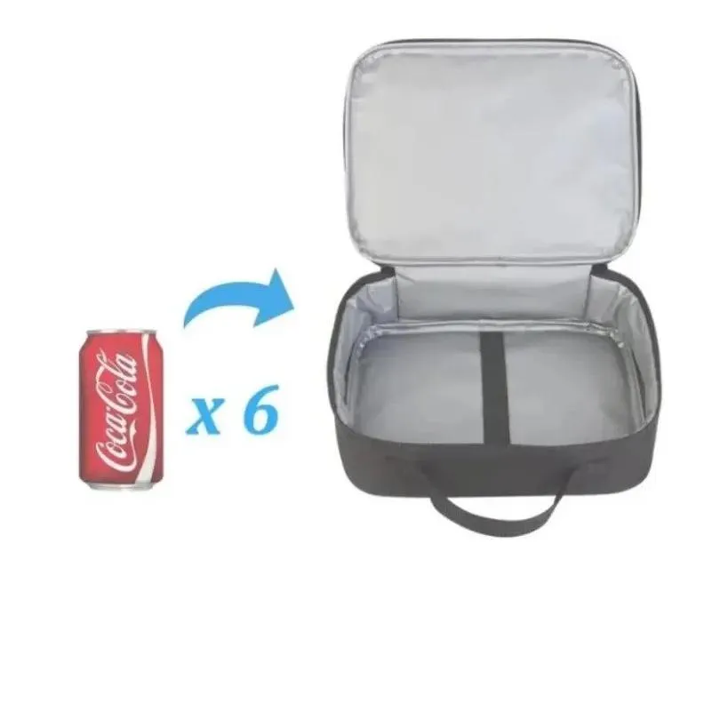  arrival high quality sublimation lunch bag mix color big size lunch bag storage bags stock 1028