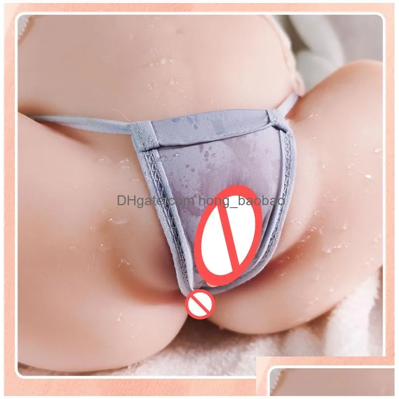 Other Health Care Items Masturbators Realistic Big Ass Doll Real Pussy Vagina Anal Dual Channel Male Masturbator Sexy Toys Erotic Do Dhal6